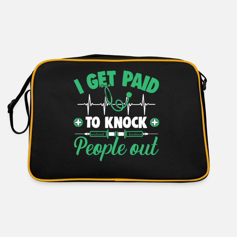 Anesthesiologist Anesthesiology Retro Bag