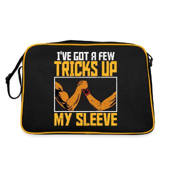 Arm wrestling arm wrestler - Retro Bag - black/gold - Back