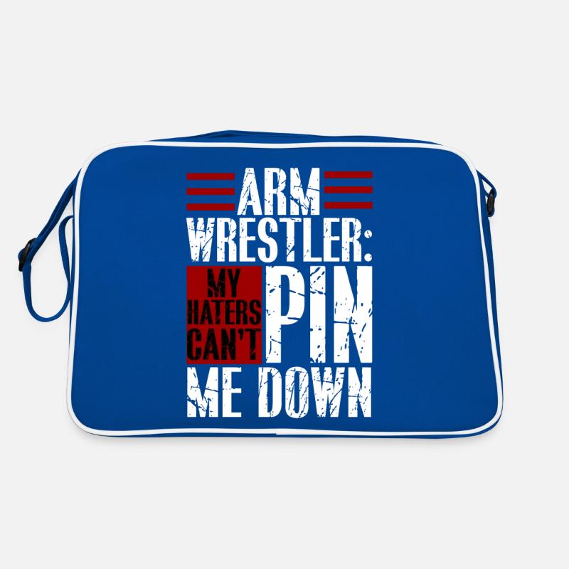 Armdrücken Retro Tasche