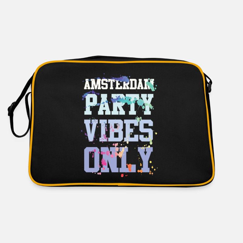 Amsterdam Party Vibes Retro Bag