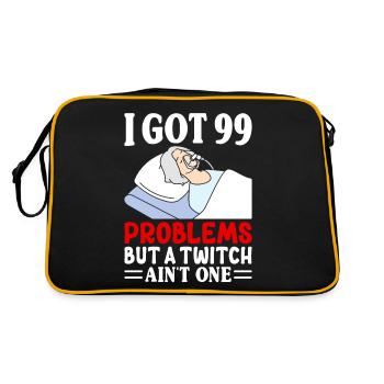 Anesthesiologist Anesthesiology - Retro Bag - black/gold - Back