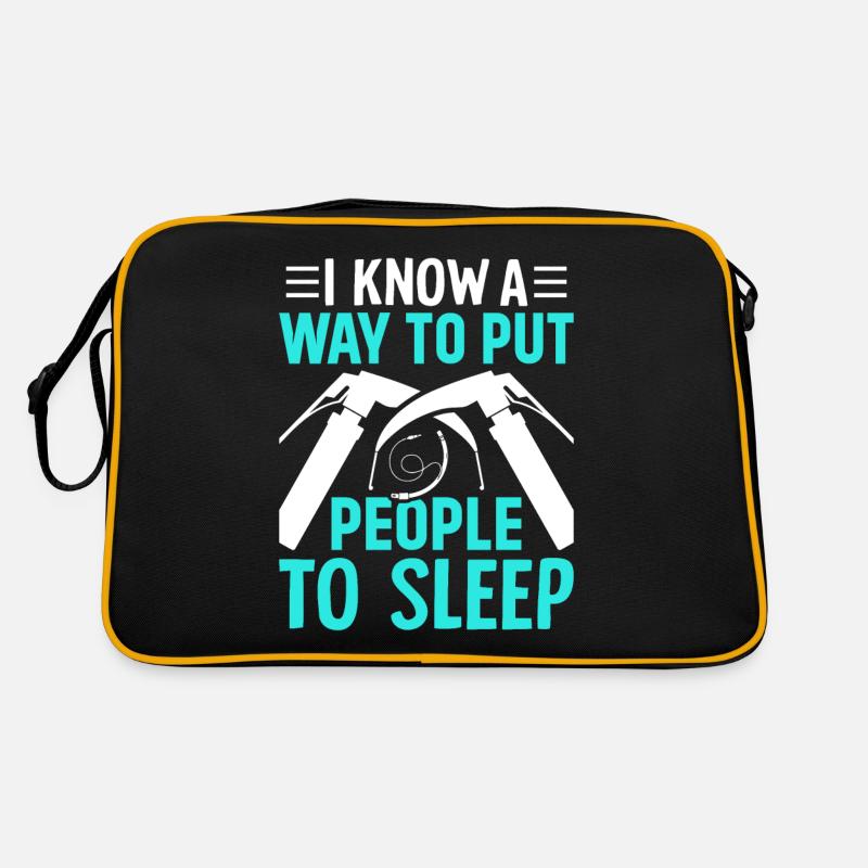 Anesthesiologist Anesthesiology Retro Bag