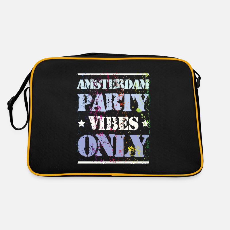 Amsterdam Party Vibes Retro Bag