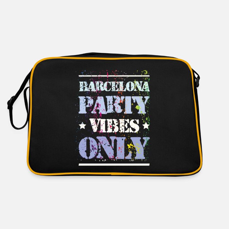 Barcelona Party Vibes Retro Bag