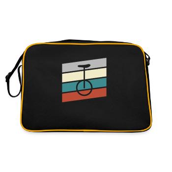 Rétro monocycle - Sac Retro - noir/or - Dos
