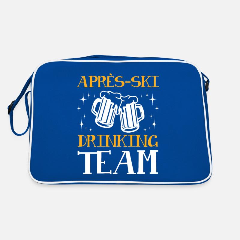 Après-Ski Drinking Team Retro Bag