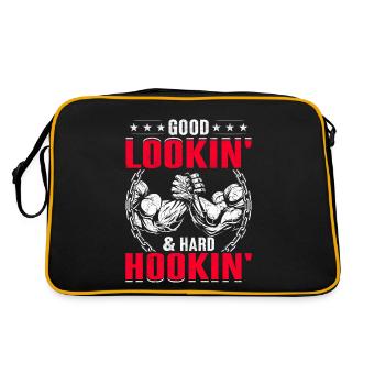 Arm wrestling arm wrestler - Retro Bag - black/gold - Back