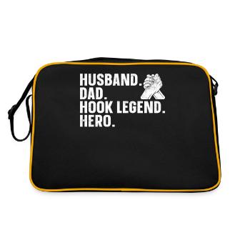 Arm wrestling arm wrestler - Retro Bag - black/gold - Back
