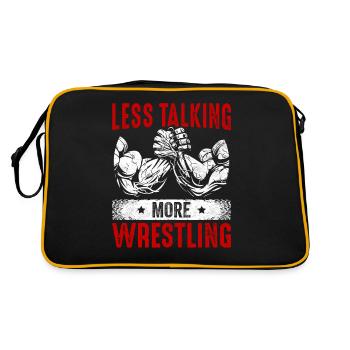 Arm wrestling arm wrestler - Retro Bag - black/gold - Back