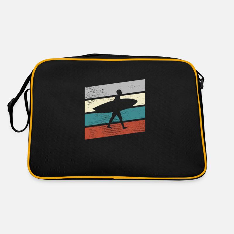 Surfen Retro Retro Tasche