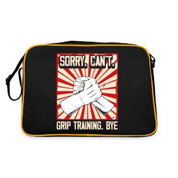 Arm wrestling arm wrestler - Retro Bag - black/gold - Back