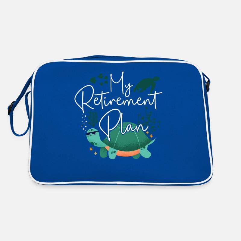 Sea Turtle Tortoise a pris sa retraite Sac Retro