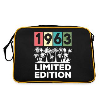 Vintage 1963 Limited Edition 60th Birthday Palm - Retro Bag - black/gold - Back