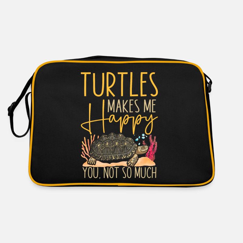 Sea Turtle Tortoise Turtles Makes Retro Tasche