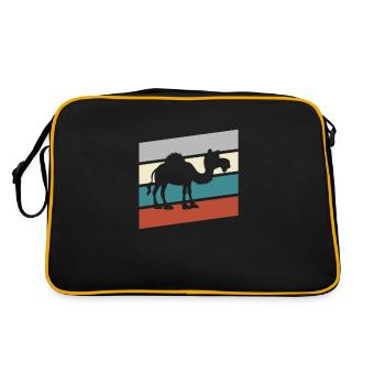 Rétro Dromadaire - Sac Retro - noir/or - Dos