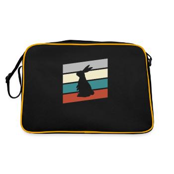 Rabbit Retro - Retro Bag - black/gold - Back