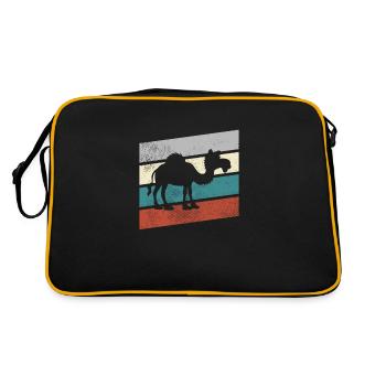 Rétro Dromadaire - Sac Retro - noir/or - Dos