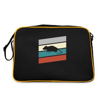 Mouse Retro - Retro Bag - black/gold - Back
