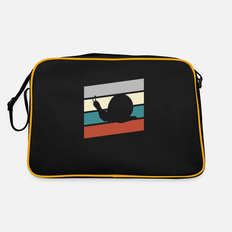 Schnecke Retro Retro Tasche