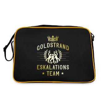 Escalade des Sables d’or - Sac Retro - noir/or - Dos