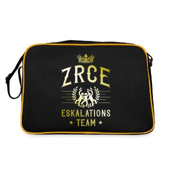 Escalade Zrce - Sac Retro - noir/or - Dos
