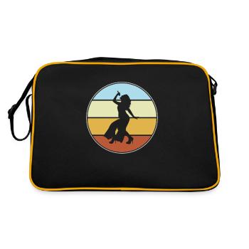 Singing Retro - Retro Bag - black/gold - Back