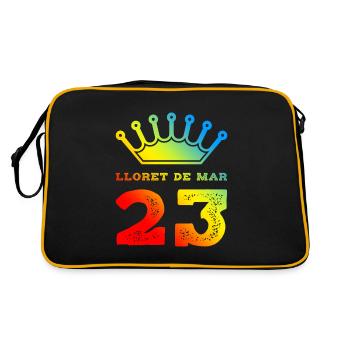 Lloret De Mar 23 Jersey 2023 - Retro Bag - black/gold - Back
