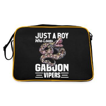 Propriétaires de serpents - Sac Retro - noir/or - Dos
