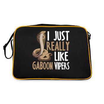 Propriétaires de serpents - Sac Retro - noir/or - Dos