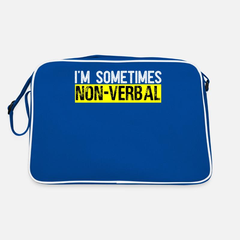 Deaf Pride ASL Sign Language Retro Bag