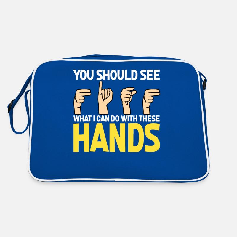 Fierté sourde ASL Sac Retro