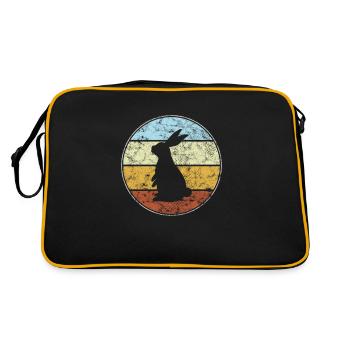Rabbit retro - Retro Bag - black/gold - Back