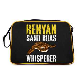Snake owners - Retro Bag - black/gold - Back