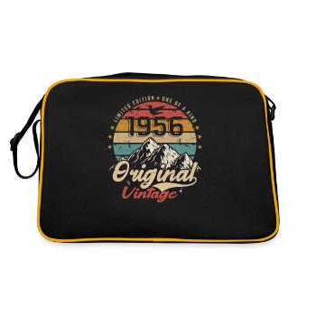 Original Vintage 1956 édition limitée 1956 - Sac Retro - noir/or - Dos