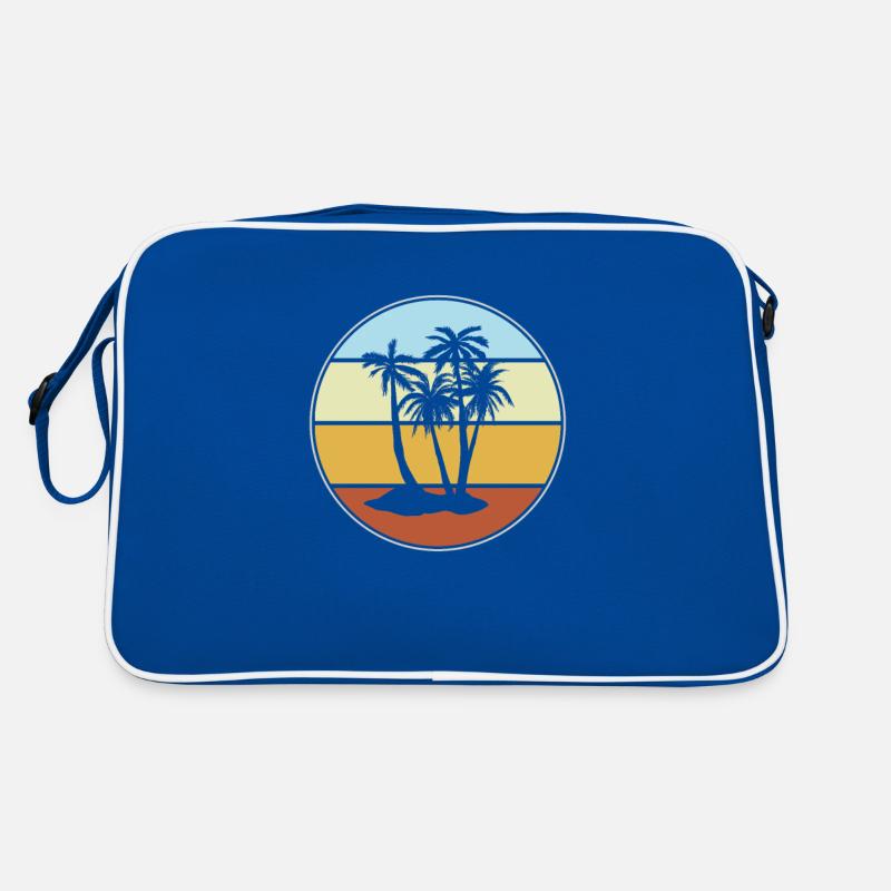 Palmen Retro Retro Tasche