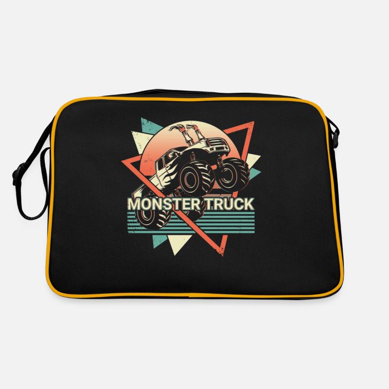 Monster Truck Retro Retro Bag
