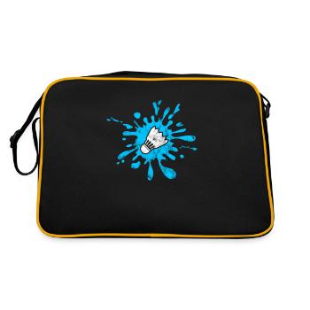Shuttlecock - Retro Bag - black/gold - Back