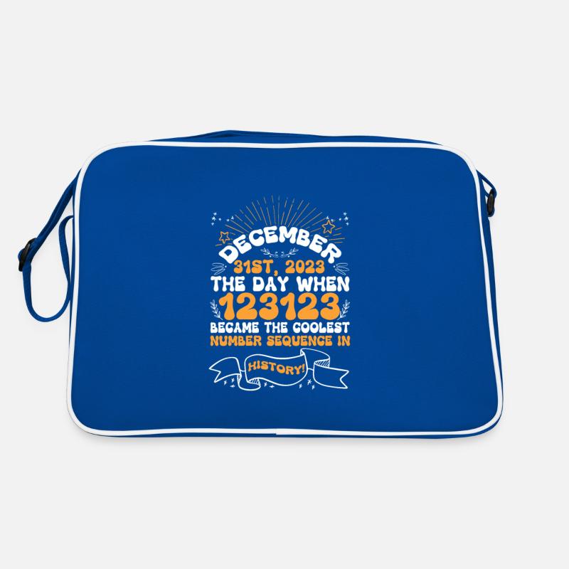 Le dernier jour de 2023 est 123123 Sac Retro