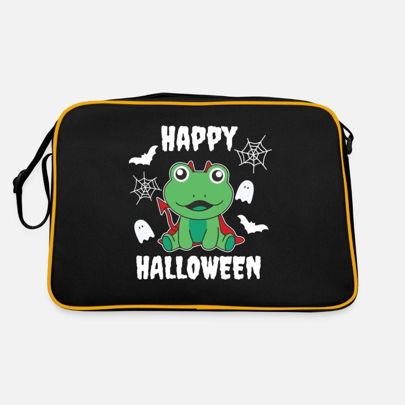 Frog Happy Halloween Devil Costume Sac Retro