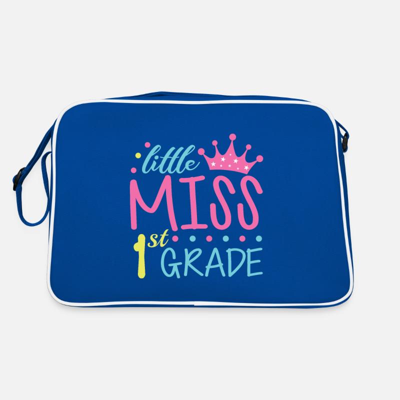 Hello 1st Grade Back To School First Day Retro Bag