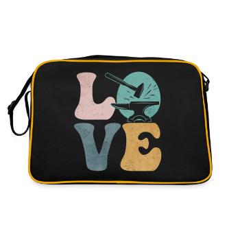 Blacksmith Blacksmith - Retro Bag - black/gold - Back