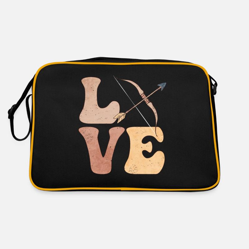 Bogen- und Pfeiljagd Bogen- und Pfeiljäger Retro Tasche