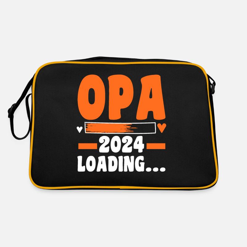 Werdender Opa 2027 Retro Tasche