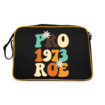 Feminist Pro 1973 Roe - Retro Bag - black/gold - Back