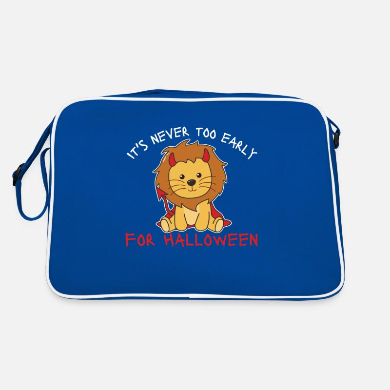Leo it's never too early for Halloween devil Retro Bag