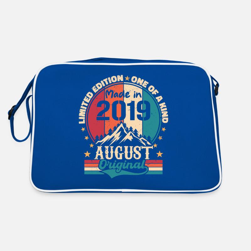 2019 August | August 2019 birthday Aged Perfectly Retro Bag