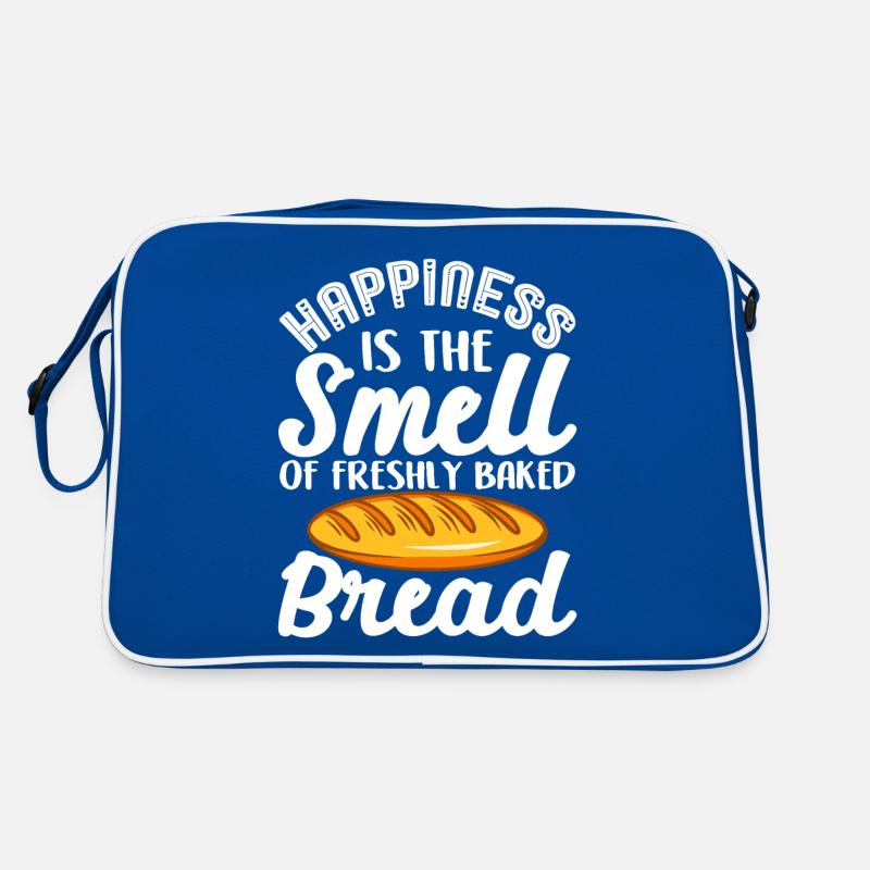 Funny bread baking baker Retro Bag