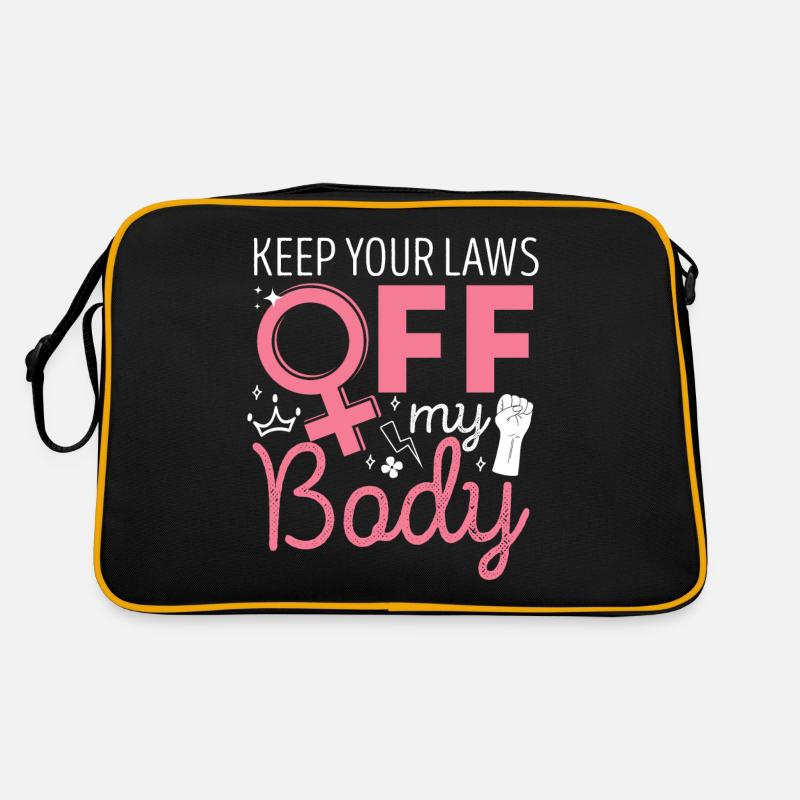 Feminist Keep Your Laws Off My Retro Bag