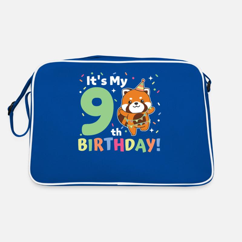 Panda roux pour les enfants de 9 ans Sac Retro