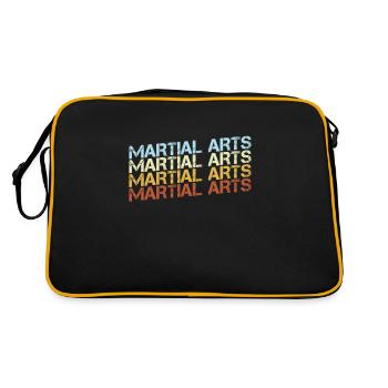Martial Arts Retro - Retro Bag - black/gold - Back